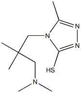 4-{2-[(dimethylamino)methyl]-2-methylpropyl}-5-methyl-4H-1,2,4-triazole-3-thiol