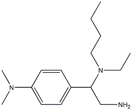 4-{2-amino-1-[butyl(ethyl)amino]ethyl}-N,N-dimethylaniline