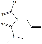  4-allyl-5-(dimethylamino)-4H-1,2,4-triazole-3-thiol