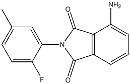 4-amino-2-(2-fluoro-5-methylphenyl)-2,3-dihydro-1H-isoindole-1,3-dione