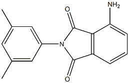 4-amino-2-(3,5-dimethylphenyl)-2,3-dihydro-1H-isoindole-1,3-dione Structure