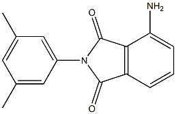 4-amino-2-(3,5-dimethylphenyl)-2,3-dihydro-1H-isoindole-1,3-dione 结构式