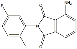 4-amino-2-(5-fluoro-2-methylphenyl)-2,3-dihydro-1H-isoindole-1,3-dione Structure