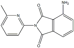 4-amino-2-(6-methylpyridin-2-yl)-2,3-dihydro-1H-isoindole-1,3-dione|