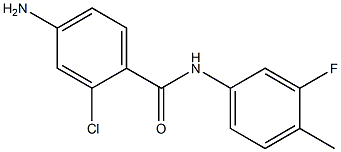 4-amino-2-chloro-N-(3-fluoro-4-methylphenyl)benzamide|