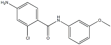 4-amino-2-chloro-N-(3-methoxyphenyl)benzamide|