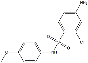 4-amino-2-chloro-N-(4-methoxyphenyl)benzene-1-sulfonamide