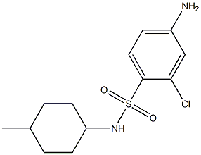4-amino-2-chloro-N-(4-methylcyclohexyl)benzene-1-sulfonamide