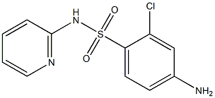 4-amino-2-chloro-N-(pyridin-2-yl)benzene-1-sulfonamide Structure