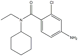  4-amino-2-chloro-N-cyclohexyl-N-ethylbenzamide