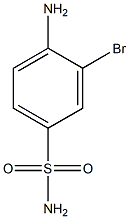 4-amino-3-bromobenzene-1-sulfonamide,,结构式