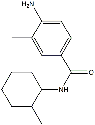4-amino-3-methyl-N-(2-methylcyclohexyl)benzamide Structure
