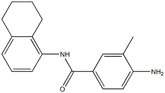 4-amino-3-methyl-N-(5,6,7,8-tetrahydronaphthalen-1-yl)benzamide|