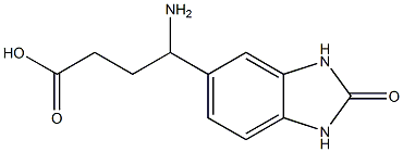 4-amino-4-(2-oxo-2,3-dihydro-1H-1,3-benzodiazol-5-yl)butanoic acid