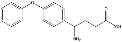  4-amino-4-(4-phenoxyphenyl)butanoic acid