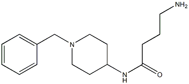 4-amino-N-(1-benzylpiperidin-4-yl)butanamide|