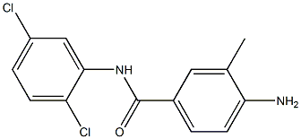 4-amino-N-(2,5-dichlorophenyl)-3-methylbenzamide,,结构式