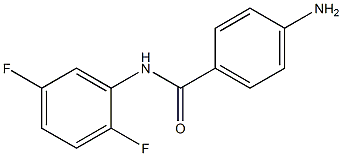 4-amino-N-(2,5-difluorophenyl)benzamide Structure
