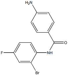 4-amino-N-(2-bromo-4-fluorophenyl)benzamide