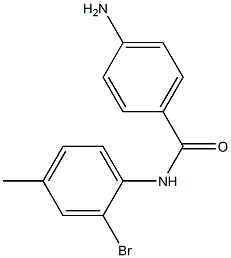  4-amino-N-(2-bromo-4-methylphenyl)benzamide