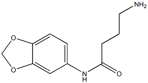 4-amino-N-(2H-1,3-benzodioxol-5-yl)butanamide