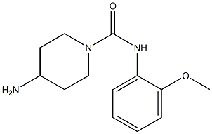 4-amino-N-(2-methoxyphenyl)piperidine-1-carboxamide