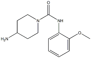  4-amino-N-(2-methoxyphenyl)piperidine-1-carboxamide