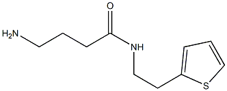 4-amino-N-(2-thien-2-ylethyl)butanamide