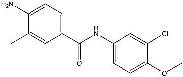 4-amino-N-(3-chloro-4-methoxyphenyl)-3-methylbenzamide