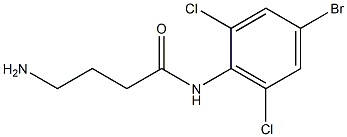 4-amino-N-(4-bromo-2,6-dichlorophenyl)butanamide