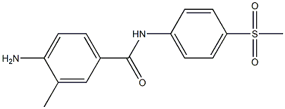  4-amino-N-(4-methanesulfonylphenyl)-3-methylbenzamide