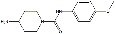  4-amino-N-(4-methoxyphenyl)piperidine-1-carboxamide