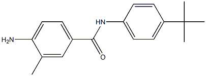 4-amino-N-(4-tert-butylphenyl)-3-methylbenzamide Structure