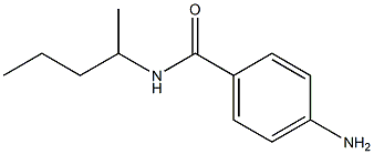 4-amino-N-(pentan-2-yl)benzamide 结构式