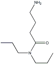 4-amino-N,N-dipropylbutanamide Structure