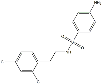 4-amino-N-[2-(2,4-dichlorophenyl)ethyl]benzene-1-sulfonamide|