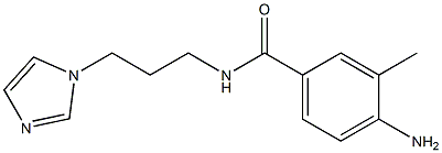 4-amino-N-[3-(1H-imidazol-1-yl)propyl]-3-methylbenzamide