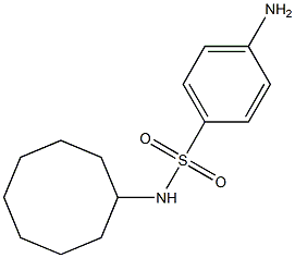  4-amino-N-cyclooctylbenzene-1-sulfonamide