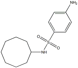 4-amino-N-cyclooctylbenzene-1-sulfonamide