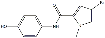 4-bromo-N-(4-hydroxyphenyl)-1-methyl-1H-pyrrole-2-carboxamide|