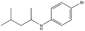 4-bromo-N-(4-methylpentan-2-yl)aniline