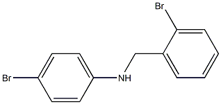 4-bromo-N-[(2-bromophenyl)methyl]aniline