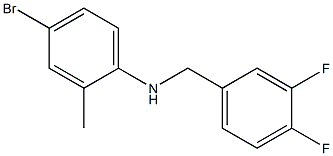  4-bromo-N-[(3,4-difluorophenyl)methyl]-2-methylaniline