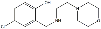 4-chloro-2-({[2-(morpholin-4-yl)ethyl]amino}methyl)phenol
