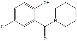 4-chloro-2-(piperidin-1-ylcarbonyl)phenol