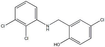 4-chloro-2-{[(2,3-dichlorophenyl)amino]methyl}phenol|