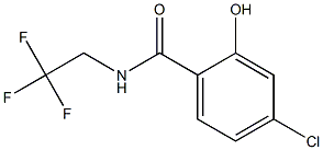  4-chloro-2-hydroxy-N-(2,2,2-trifluoroethyl)benzamide