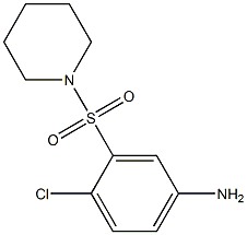 4-chloro-3-(piperidine-1-sulfonyl)aniline