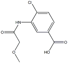  4-chloro-3-[(methoxyacetyl)amino]benzoic acid