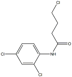 4-chloro-N-(2,4-dichlorophenyl)butanamide Structure